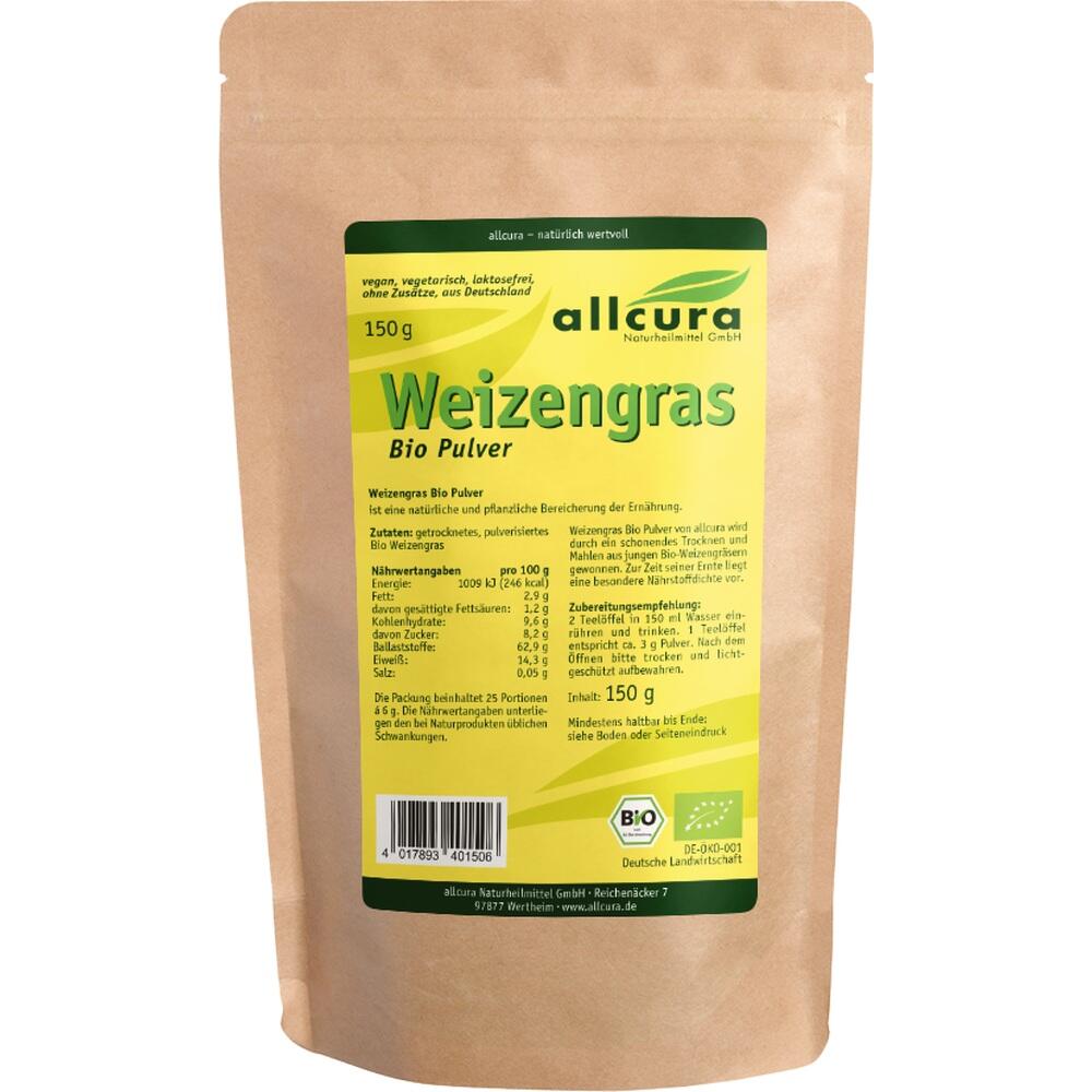 WEIZENGRAS PULVER kbA 150 g Pulver