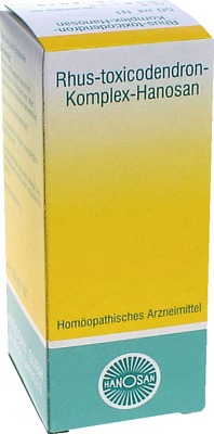 RHUS TOXICODENDRON KOMPLEX Hanosan 50 ml Flüssigkeit