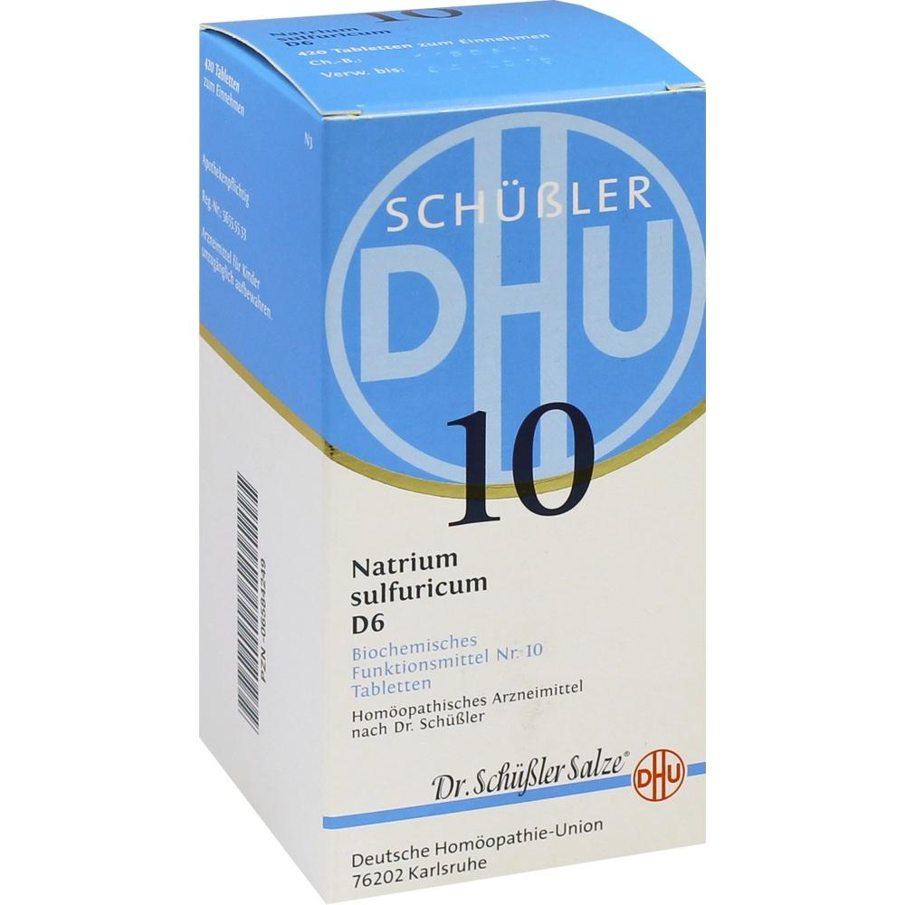 DHU Schüßler-Salz Nr. 10 Natrium sulfuricum D6 420 St Tabletten