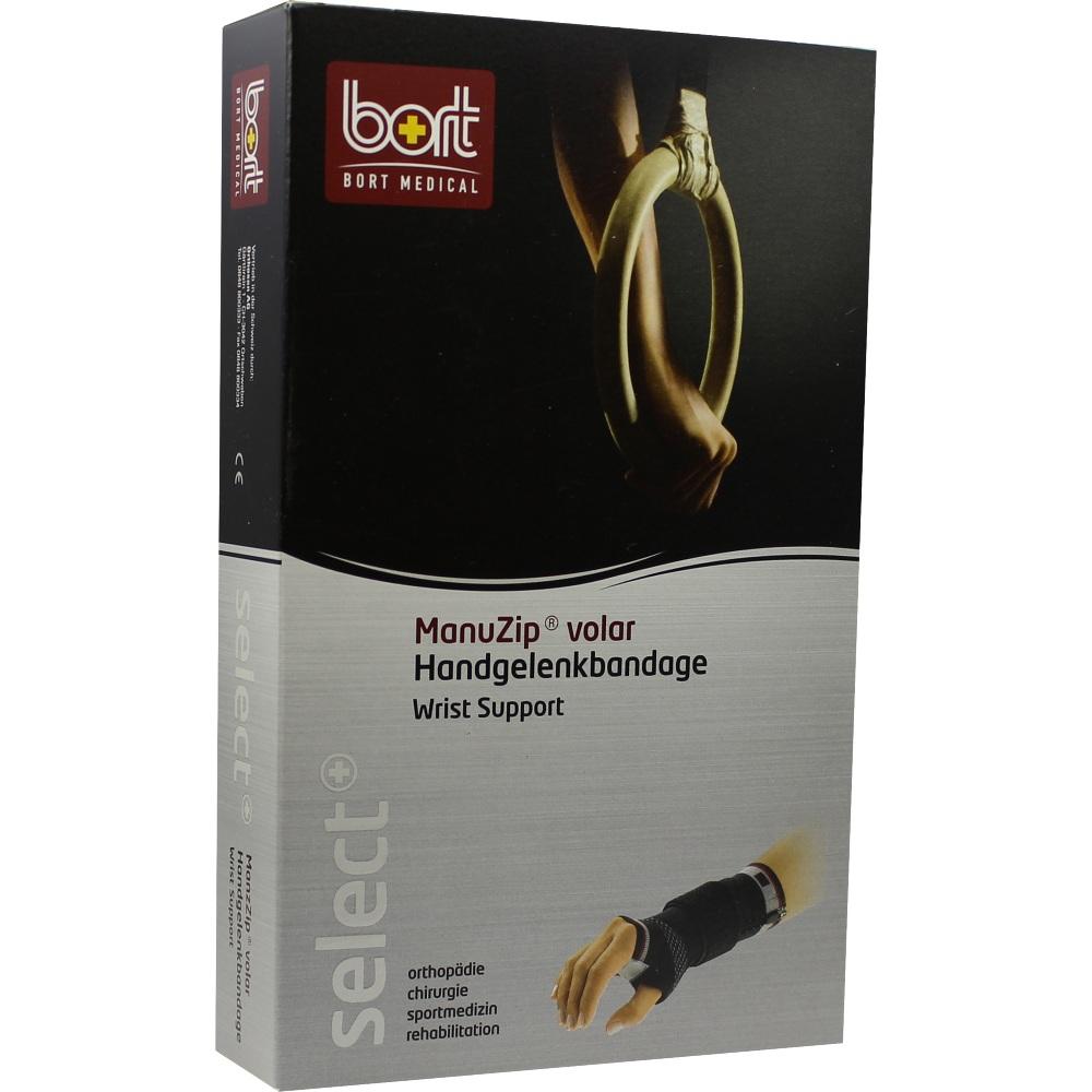 BORT ManuZip volar links medium schwarz 1 St Bandage