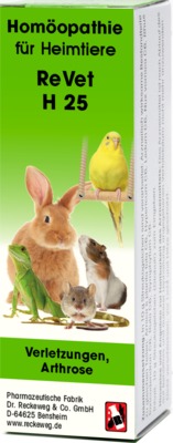 ReVet H 25 Globuli für Heimtiere 10 g Globuli