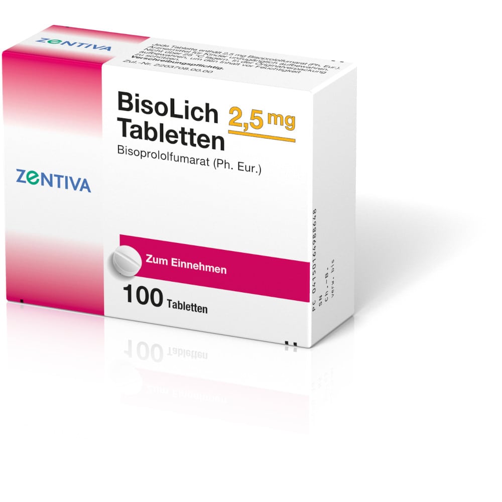 BisoLich 2,5 mg  100 St Tabletten