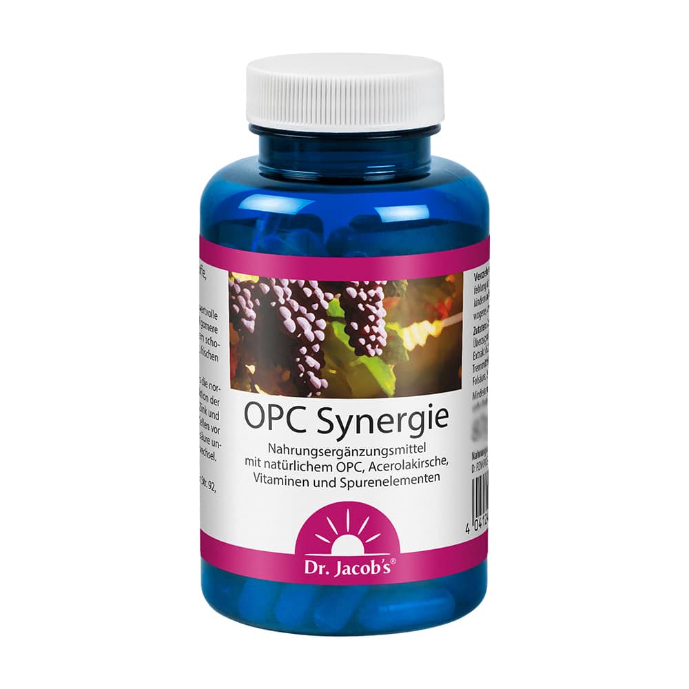 Dr. Jacob's OPC Synergie Traubenkernextrakt mit Acerola