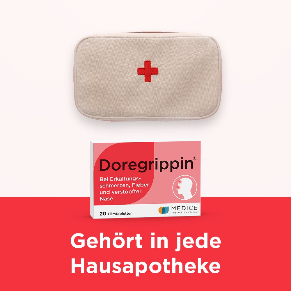 Doregrippin Tabletten bei grippalen Infekten 20 St Tabletten