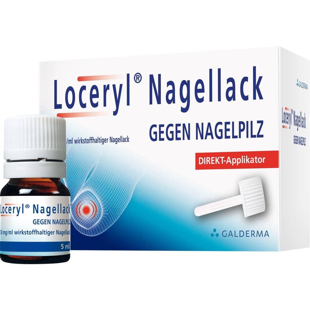 Loceryl Nagellack GEGEN NAGELPILZ DIREKT-Applikator 5 ml Wirkstoffhaltiger Nagellack
