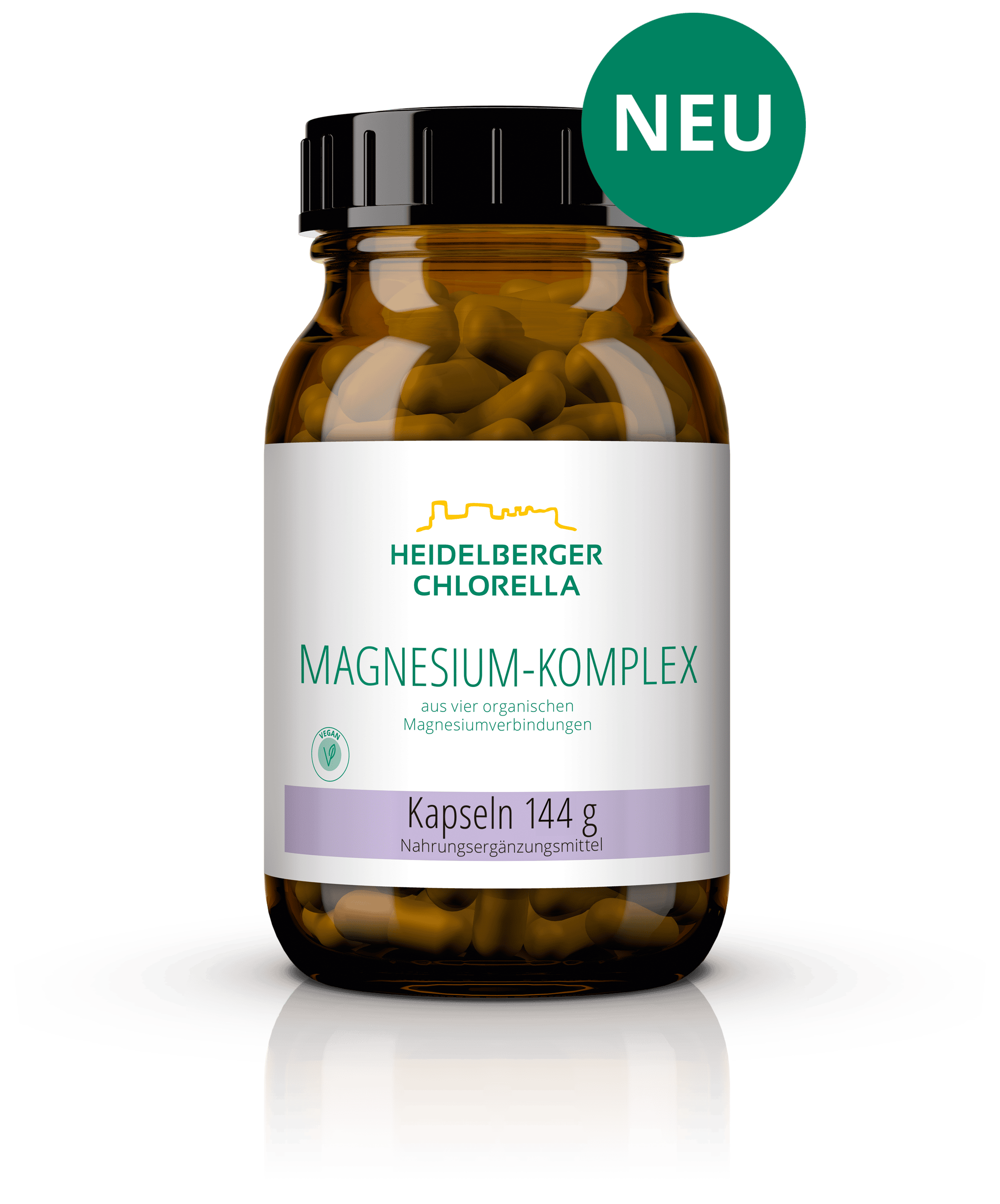 HEIDELBERGER CHLORELLA MAGNESIUM-KOMPLEX 144 g Kapseln
