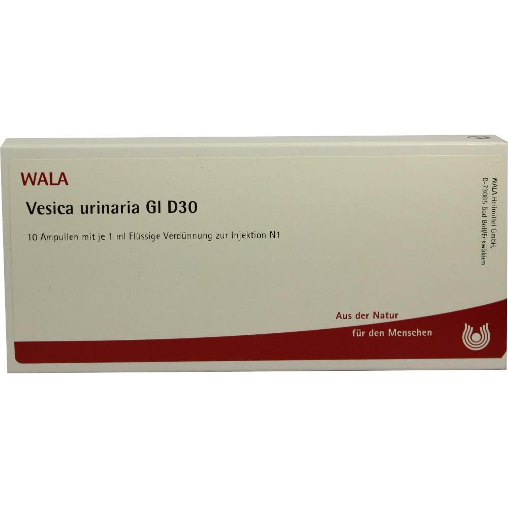 Vesica urinaria Gl D30 Ampullen 10X1 ml Ampullen