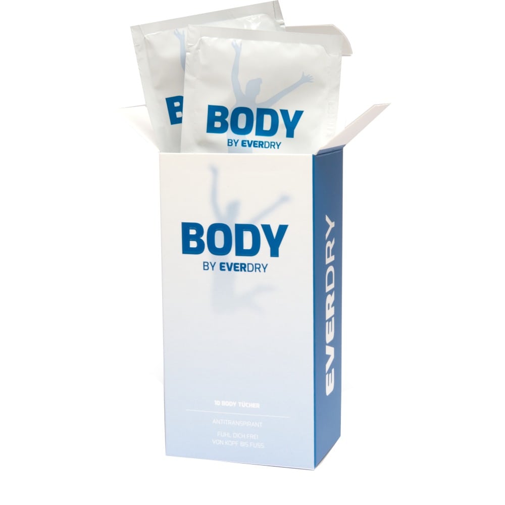 EVERDRY Antitranspirant Body Tücher 10 St Tücher