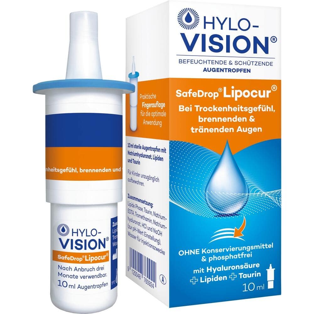 HYLO-VISION SafeDrop Lipocur 10 ml Augentropfen
