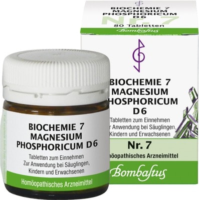 BIOCHEMIE 7 Magnesium phosphoricum D 6 Tabletten 80 St Tabletten