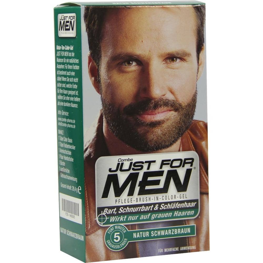 JUST for men Brush in Color Gel schwarzbraun 28.4 ml Gel