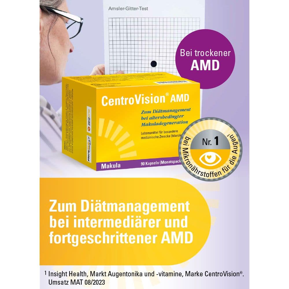 CentroVision AMD Kapseln 90 St Kapseln