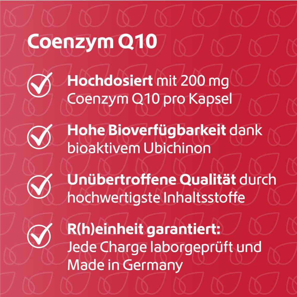 R(h)ein Nutrition Coezym Q10 200 mg 120 St Kapseln