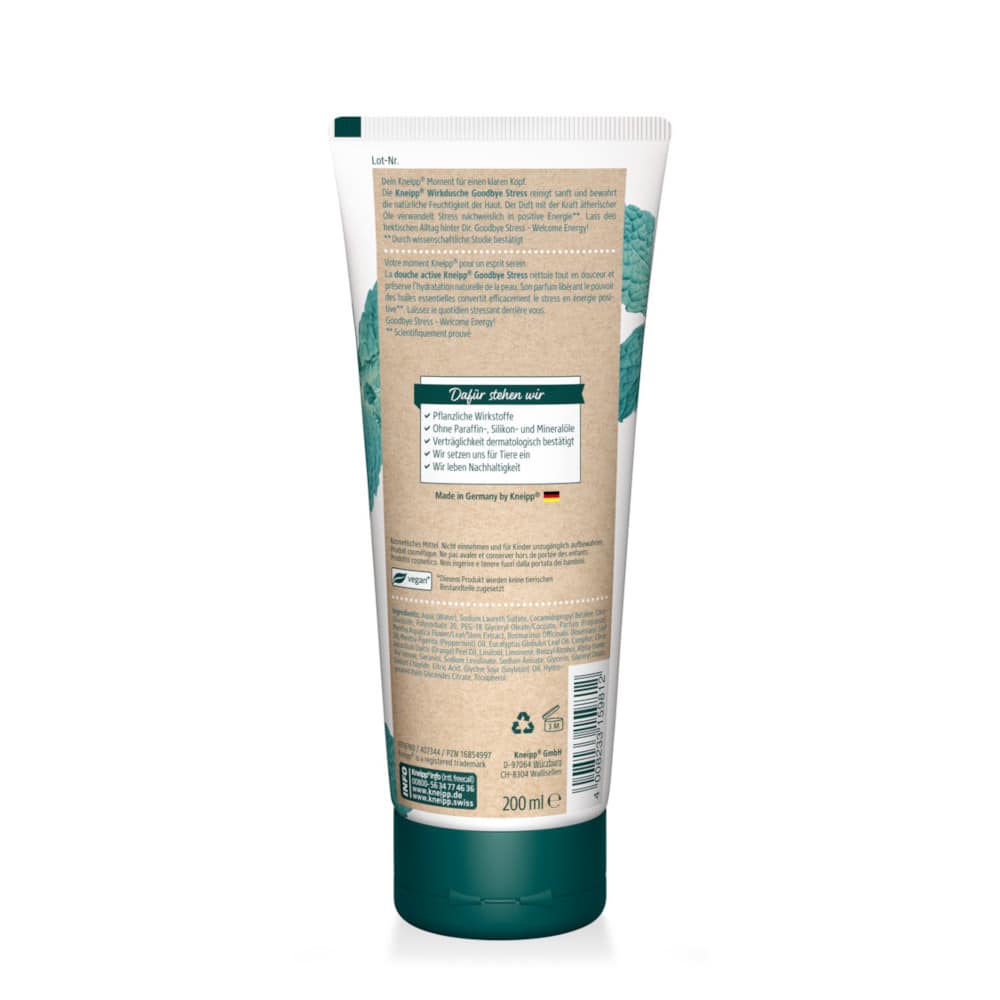 Kneipp Wirkdusche Goodbye STRESS  200 ml Duschgel
