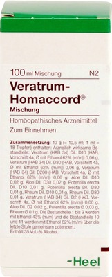 VERATRUM HOMACCORD Tropfen 100 ml Tropfen