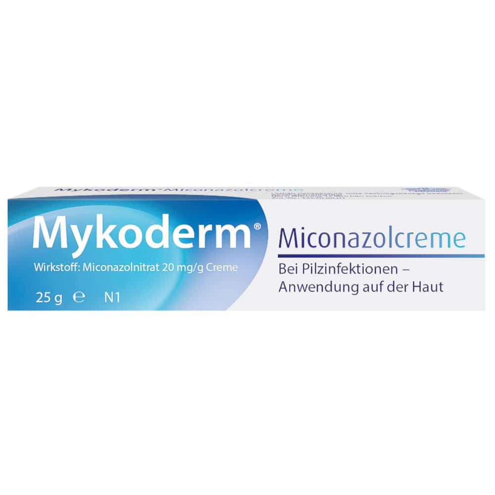 Mykoderm Miconazolcreme 25 g Creme