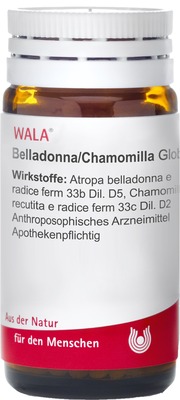 WALA Belladonna-Chamomilla Globuli 20 g Globuli