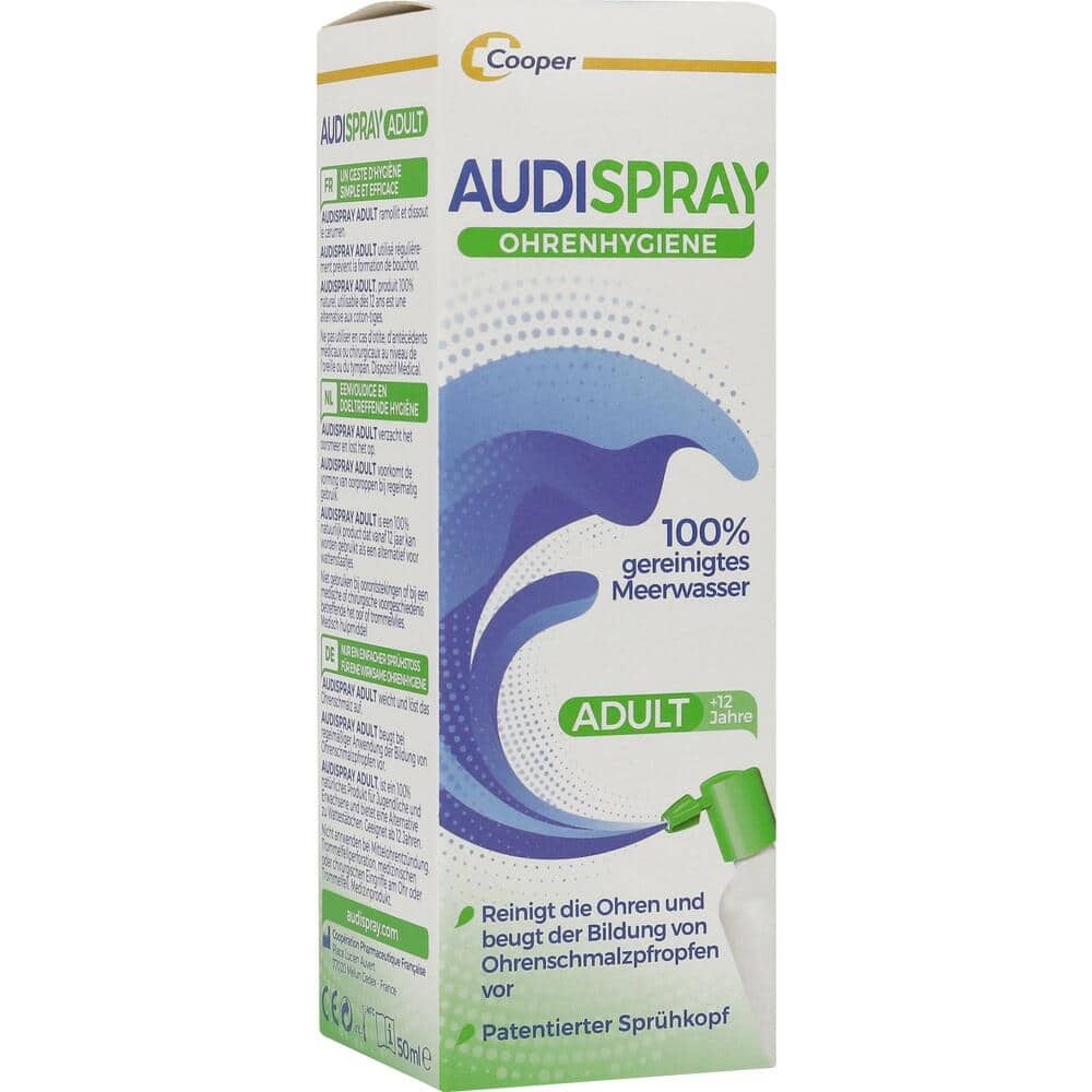 AUDISPRAY OHRENHYGIENE ADULT Ohrenspray 50 ml Spray