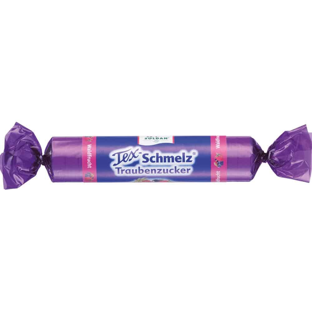 SOLDAN Tex Schmelz Traubenzucker Waldfrüchte 33 g