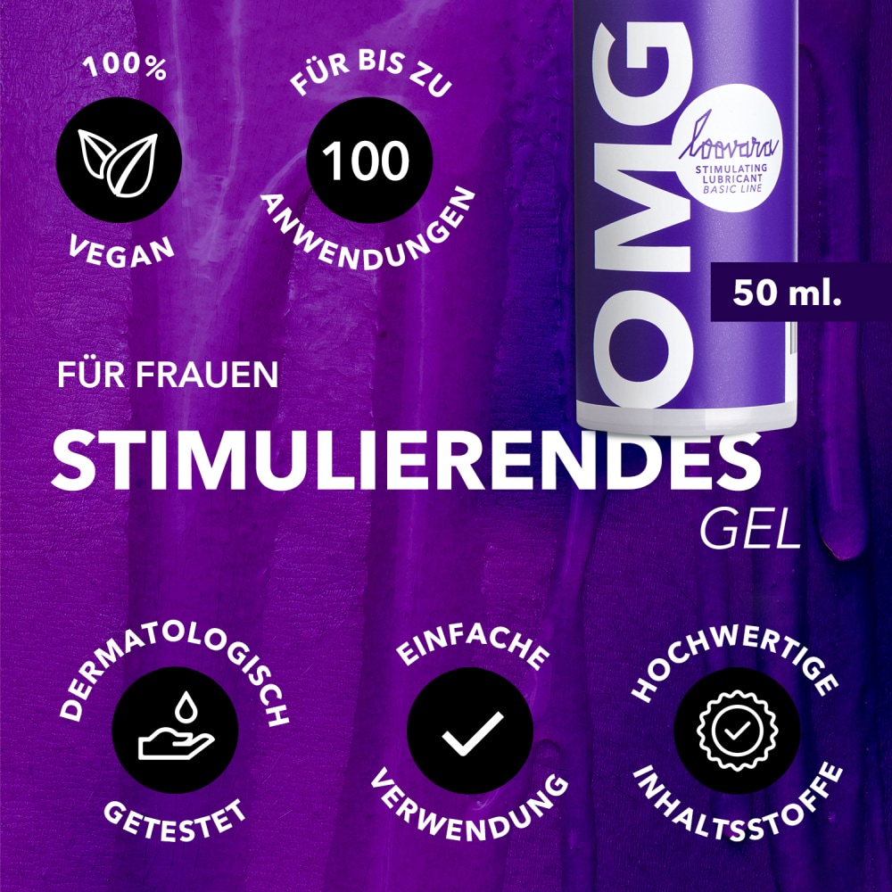 Loovara OMG Gel Klitoris-Stimulations-Gel 50 ml Gel Loovara OMG Gel Klitoris-Stimulations-Gel 50 ml Gel