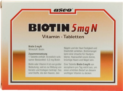 BIOTIN 5 mg N  150 St Tabletten