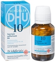 DHU Schüßler-Salz Nr. 10 Natrium sulfuricum D6 80 St Tabletten