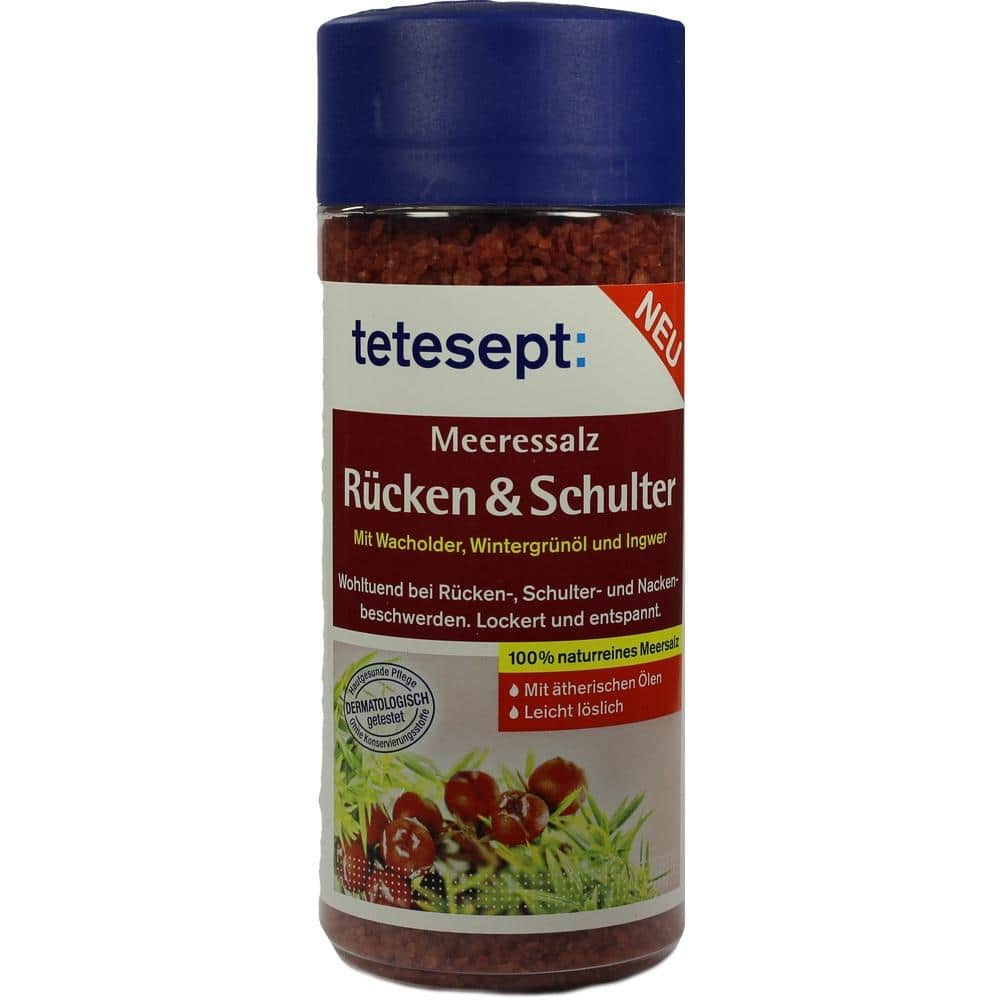 tetesept MEERESSALZ Rücken & Schulter 600 g Salz