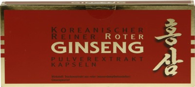 ROTER GINSENG Extrakt Kapseln 90 St Kapseln