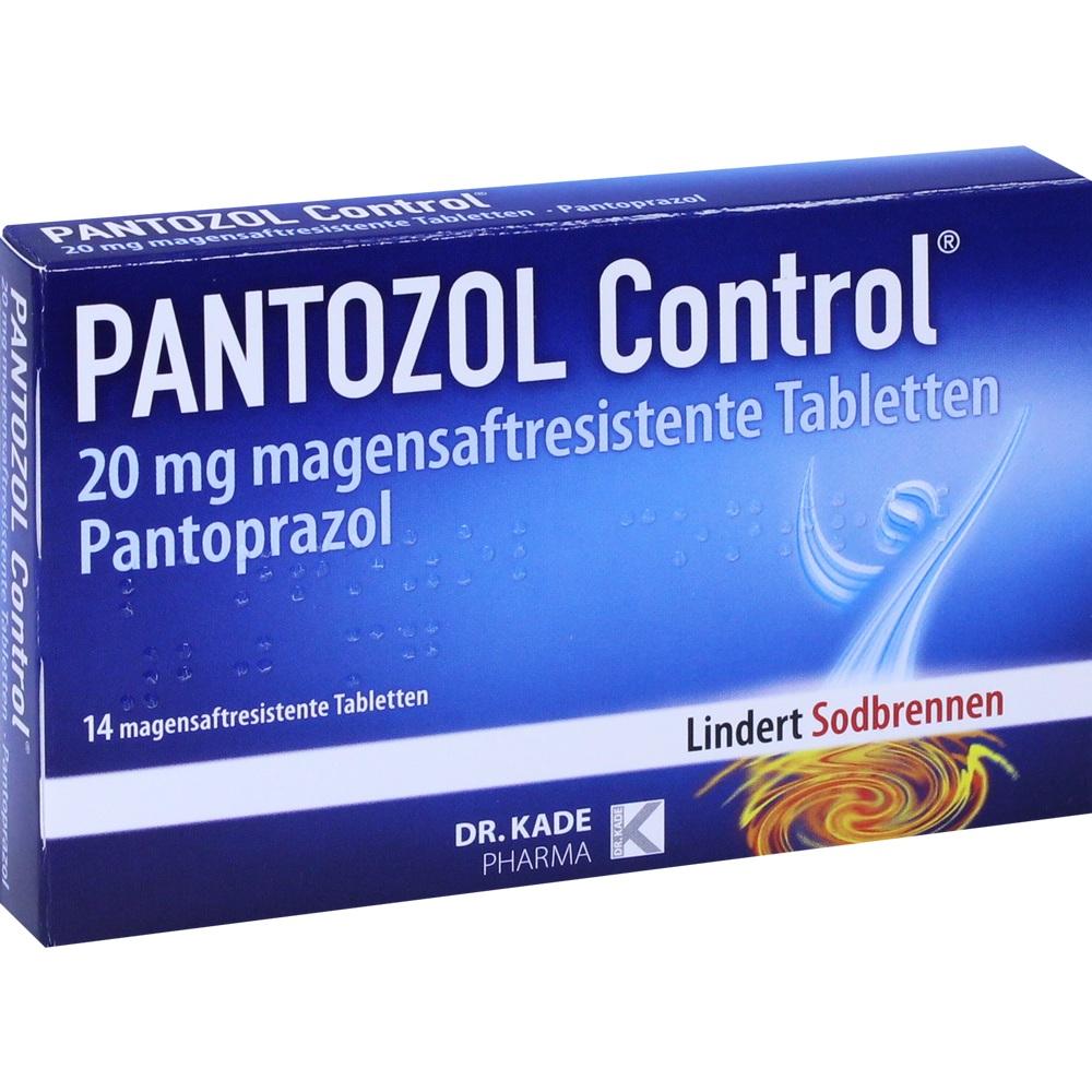 PANTOZOL Control 20mg 14 St Tabletten magensaftresistent