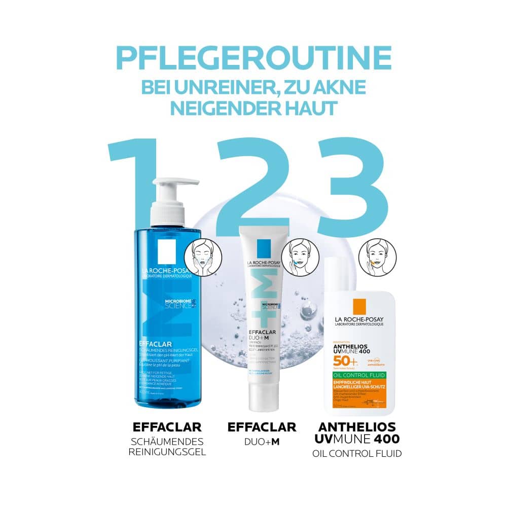 LA ROCHE-POSAY EFFACLAR SCHÄUMENDES REINIGUNGSGEL  400 ml Gel