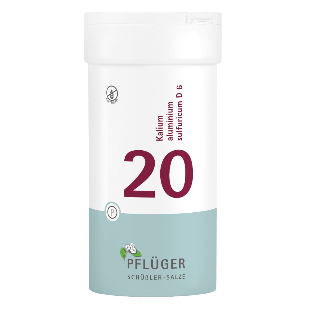 Schüßler-Salz Nr. 20 Kalium aluminium sulfuricum D6 400 St Tabletten