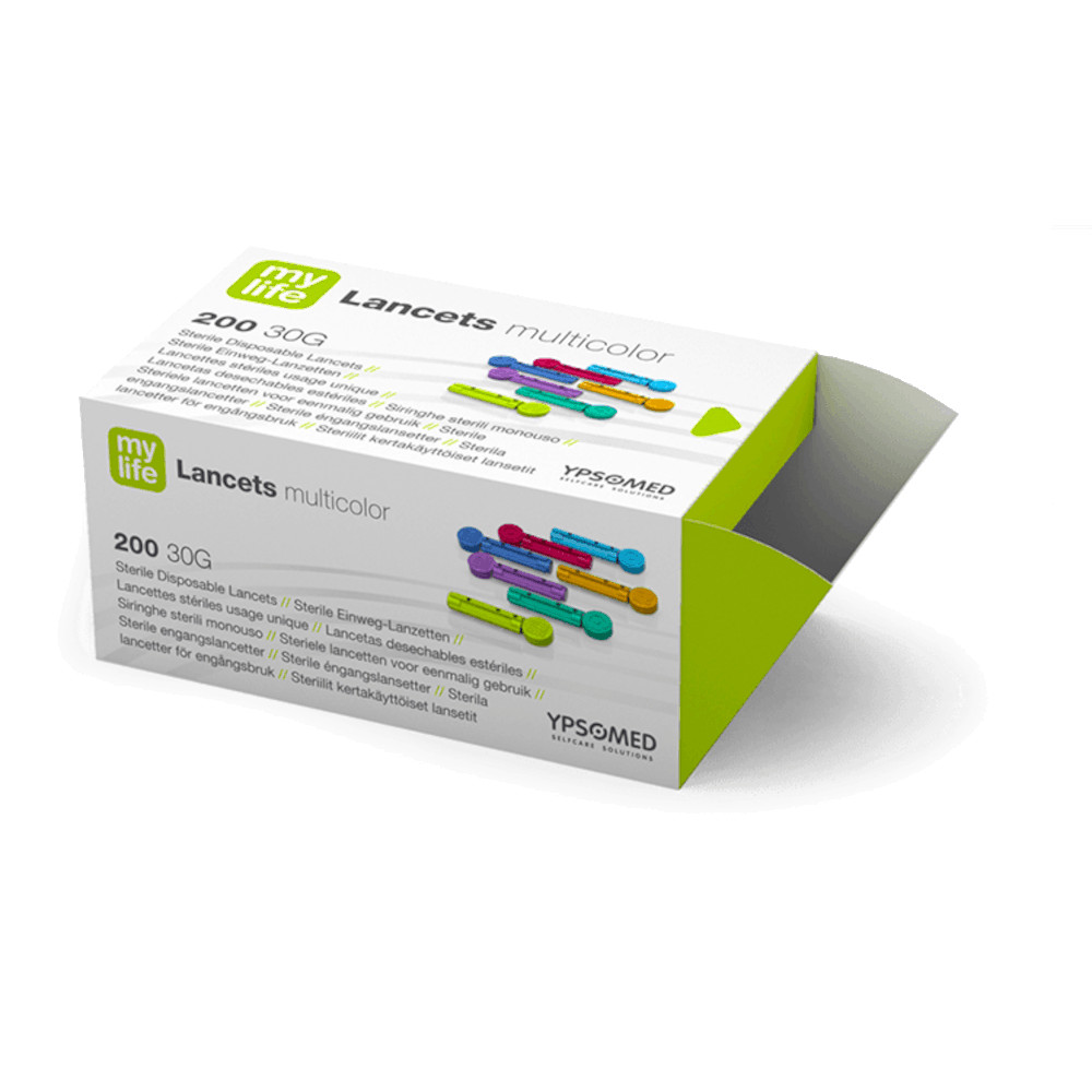 MYLIFE Lancets multicolor 200 St Lanzetten