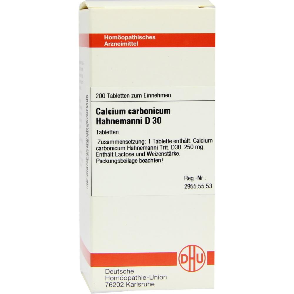 CALCIUM CARBONICUM Hahnemanni D 30 Tabletten 200 St Tabletten