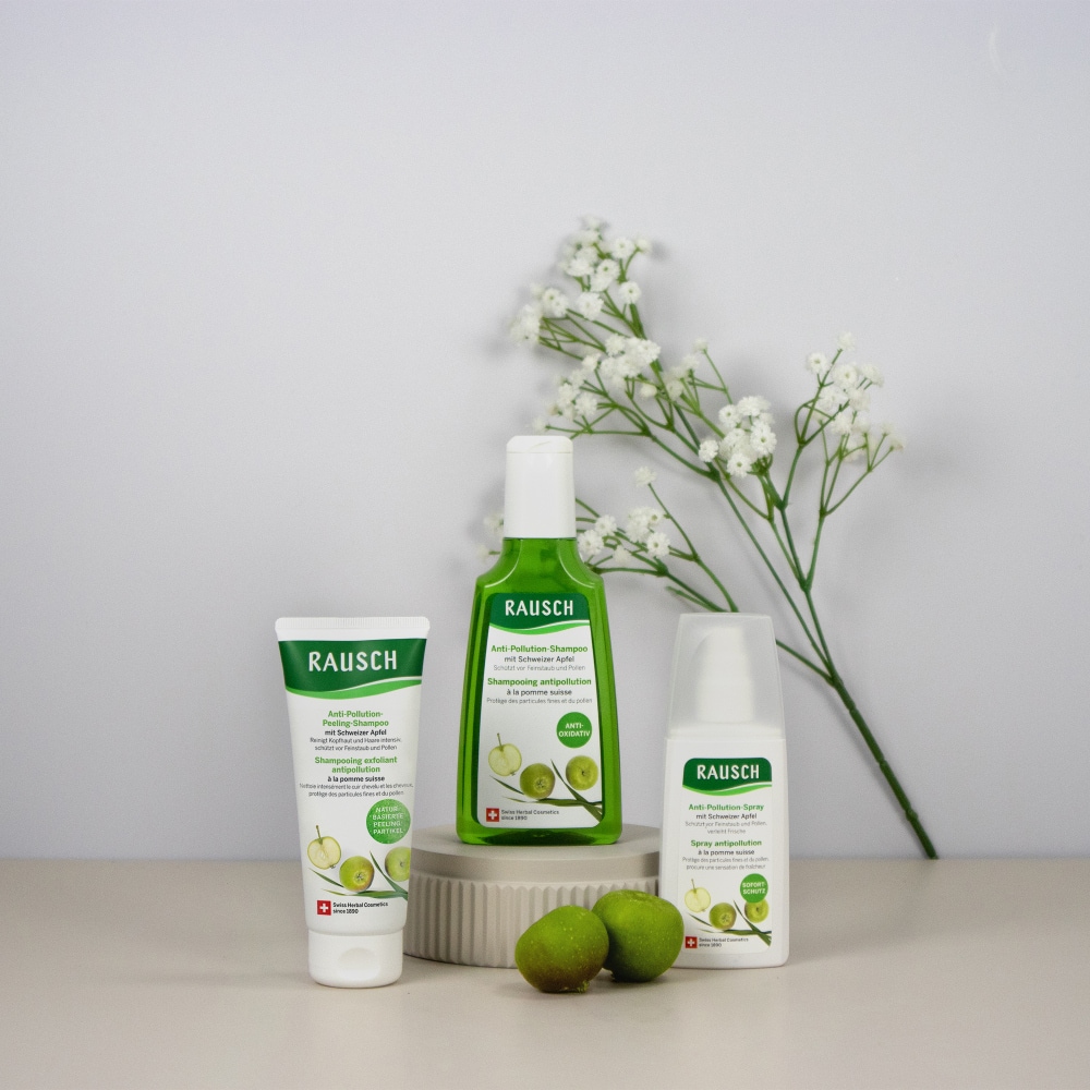 RAUSCH Anti-Pollution-Shampoo mit Schweizer Apfel 40 ml Shampoo