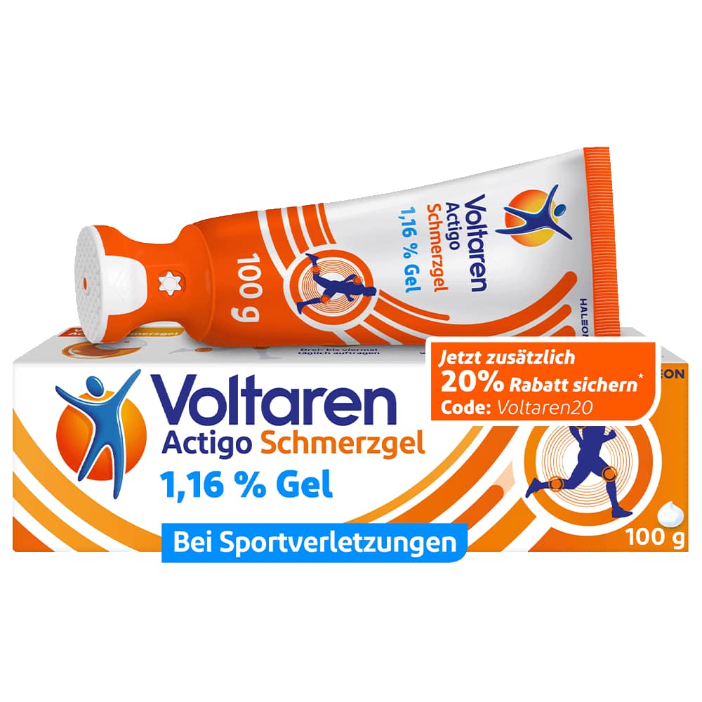 Voltaren Actigo Schmerzgel + 20% Rabatt* 100 g Gel