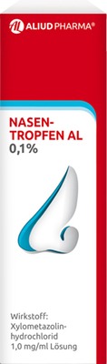 Nasentropfen AL 0,1 % bei Schnupfen
