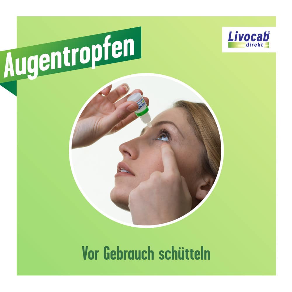 Livocab direkt Augentropfen bei Heuschnupfen und anderen Allergien