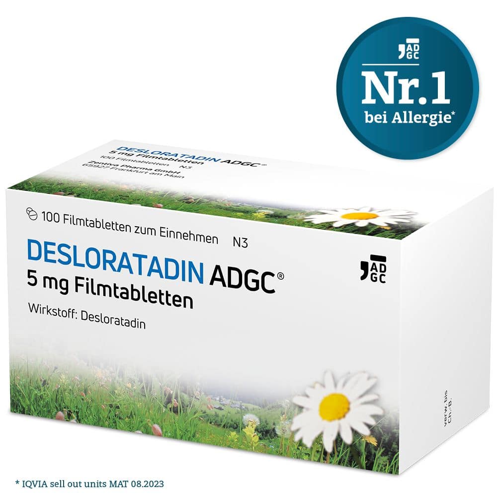 Desloratadin-ADGC 5 mg  100 St Filmtabletten