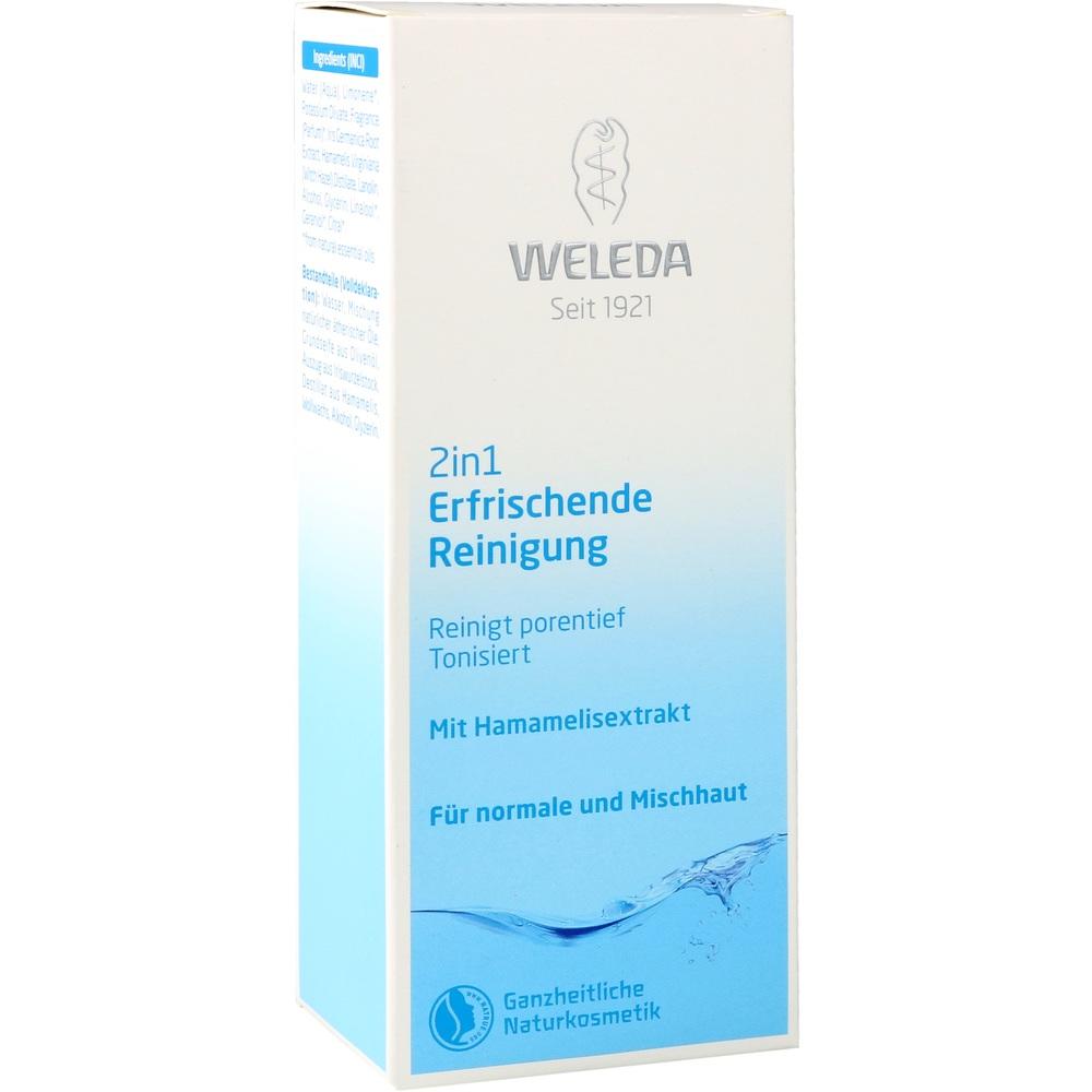 Weleda 2in1 Erfrischende Reinigung 100 ml Milch