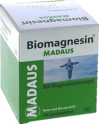BIOMAGNESIN Madaus  100 St Lutschtabletten