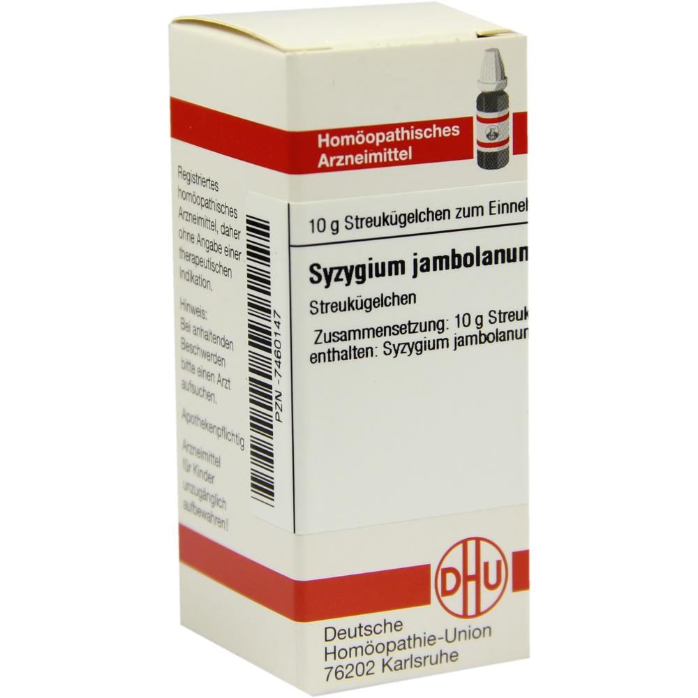 SYZYGIUM JAMBOLANUM D 6 Globuli 10 g Globuli