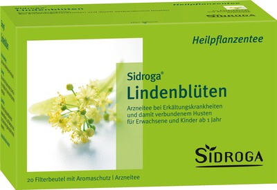 SIDROGA Lindenblüten 20X1.8 g Tee
