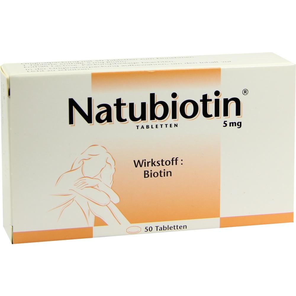 NATUBIOTIN Tabletten 50 St Tabletten
