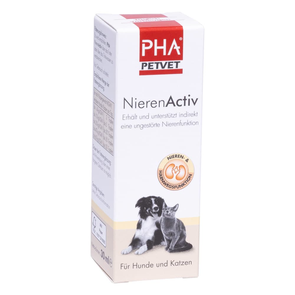 PHA NierenActiv Tropfen für Hunde und Katzen 30 ml Tropfen