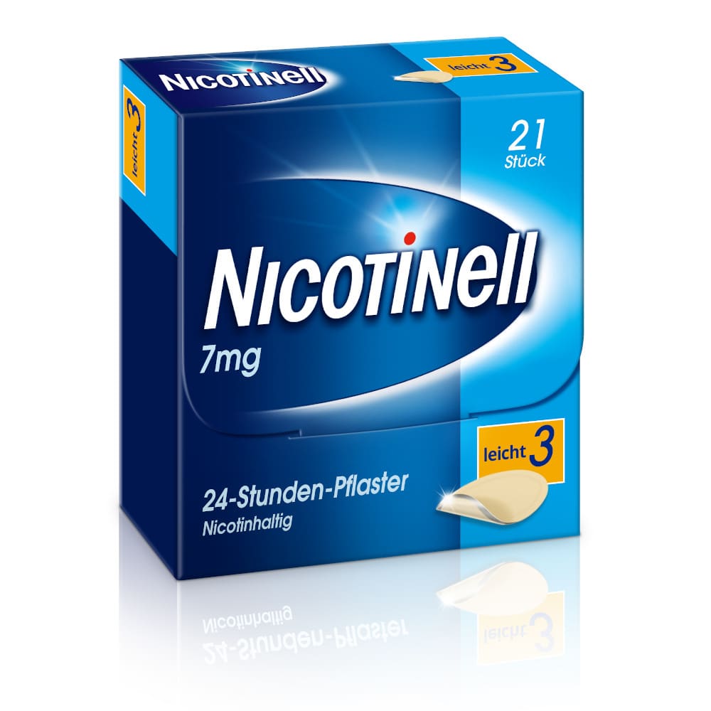 NICOTINELL 7mg/24 Stunden 21 St Pflaster transdermal