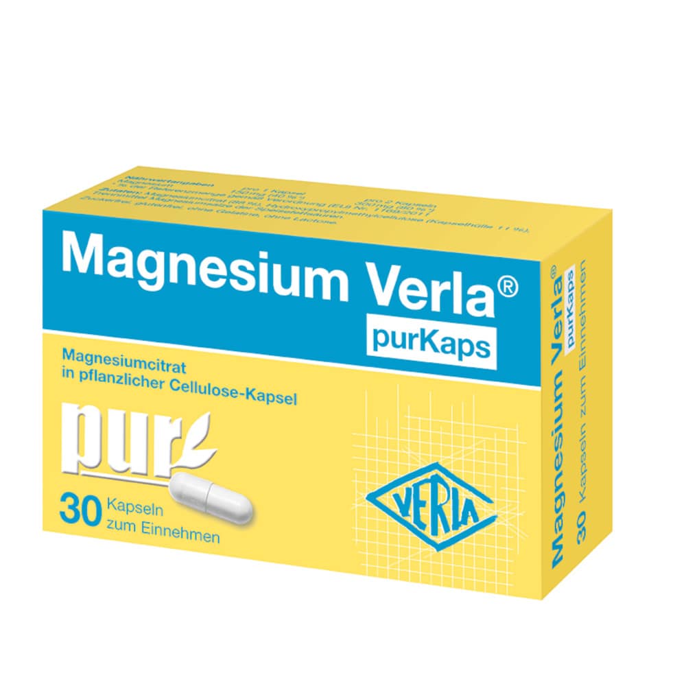 Magnesium Verla purKaps 30 St Kapseln