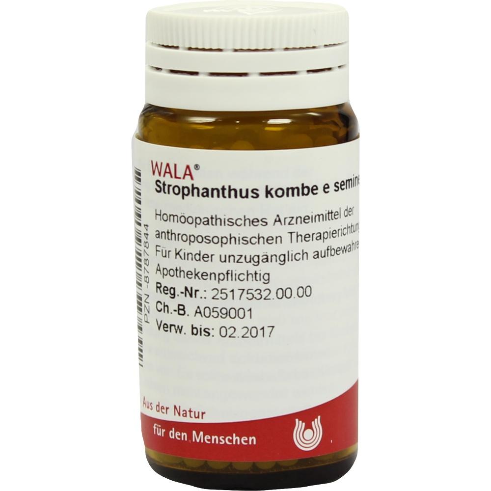 WALA Strophanthus kombe e semine D3 Globuli 20 g Globuli