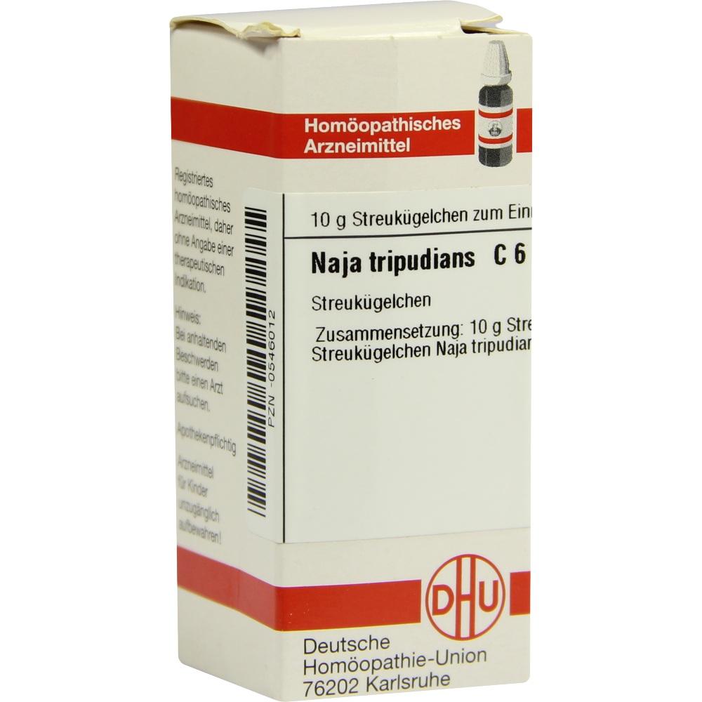 NAJA TRIPUDIANS C 6 Globuli 10 g Globuli