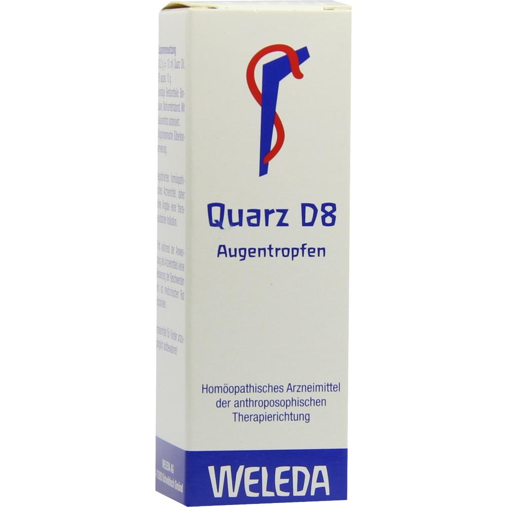 WELEDA QUARZ D 8 Augentropfen 10 ml Augentropfen