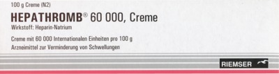 Hepathromb 60000 100 g Creme